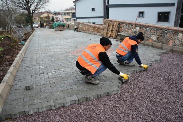 Kartepe’de parke çalışmasında sona gelindi