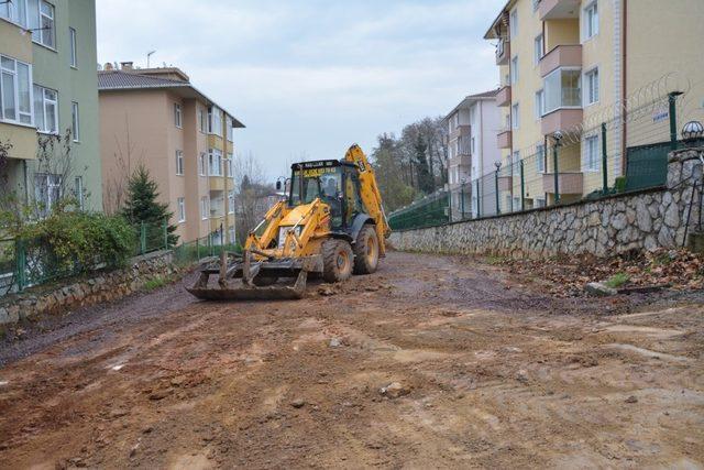 Kartepe’de parke çalışmasında sona gelindi