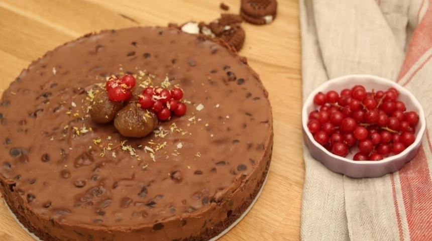 Çikolatalı Kestane Efsane Cheesecake