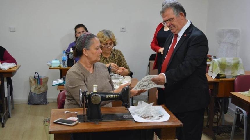 Kaymakam Çalık, Halk Eğitim merkezini ziyaret etti