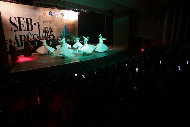 Mevlana 745’nci yılında ‘Şeb-i Arus’ ile anıldı