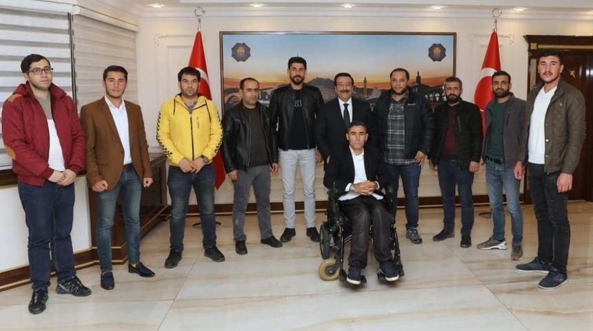 Başkan Atilla inşaat sekt&ouml;r&uuml;n&uuml;n sorunlarını dinledi