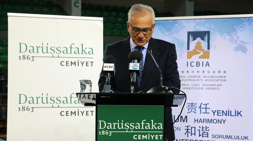 Çamaş: Darüşşafaka ve Çin işbirliği umarım büyüyerek devam eder