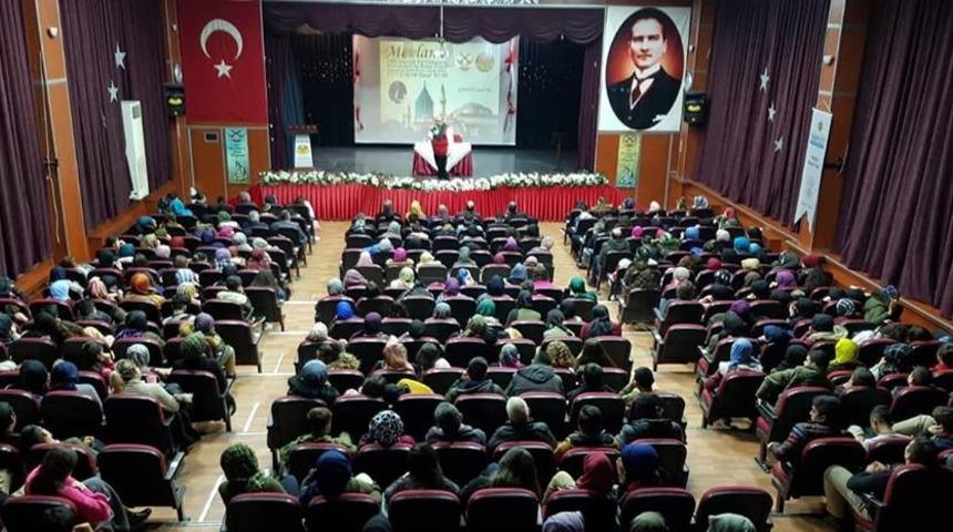 Hz. Mevlana İzmir&rsquo;de konferanslarla anıldı