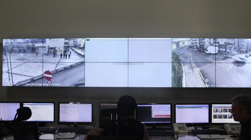 KGYS sistemi &uuml;zerinden şehir 24 saat kontrol ediliyor