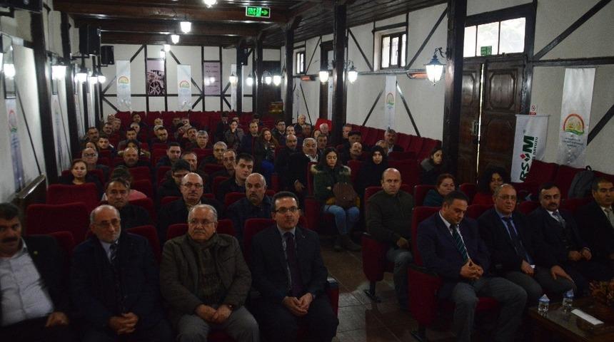 &Ccedil;ift&ccedil;ilere tarım sigortası hakkında bilgi verildi