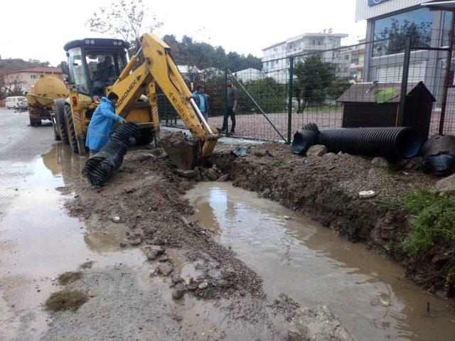Alanya&rsquo;da yol a&ccedil;ma ve altyapı &ccedil;alışmaları 2