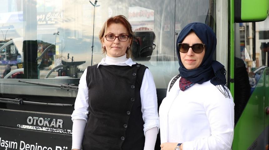 B&uuml;y&uuml;kşehir&rsquo;in kadın şof&ouml;rleri direksiyon başında