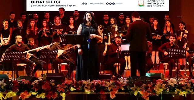Şanlıurfa’da Türk halk müziği korosu ilk konserini verdi