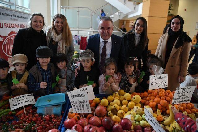 Konyaaltı kreş öğrencilerinden LÖSEV’e destek