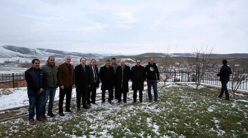 Vali Ali Hamza Pehlivan, Sancaktepe K&ouml;y&uuml;&rsquo;n&uuml; ziyaret etti