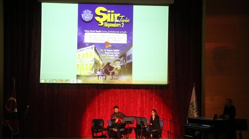 KBÜ’de şiir ve türkü şöleni