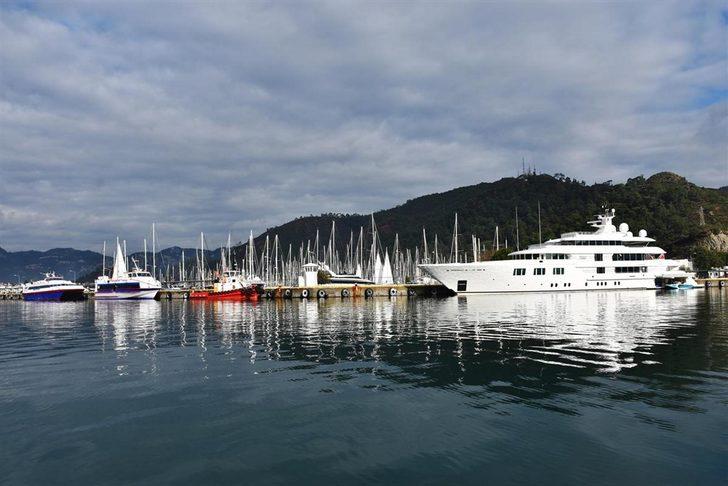 Haftalık kirası 497 bin euro! Marmaris'e yanaştı...  G2