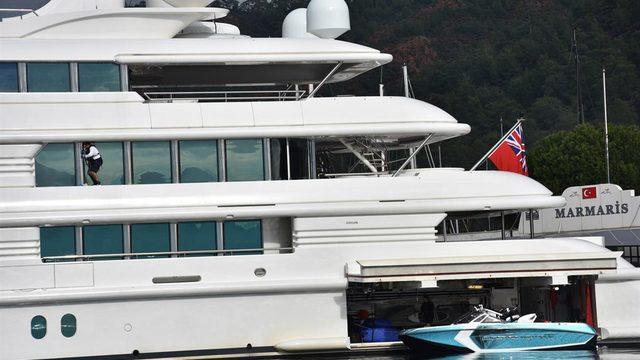 Haftalık kirası 497 bin euro! Marmaris'e yanaştı... 