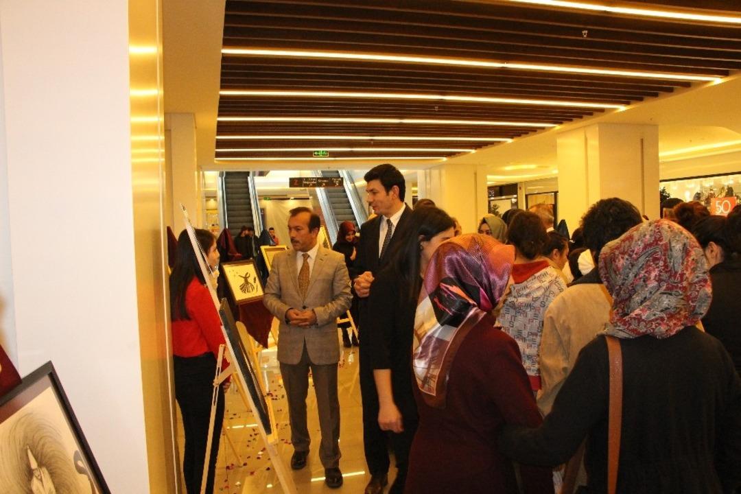 KYK&rsquo;dan Mevlana Resim Sergisi