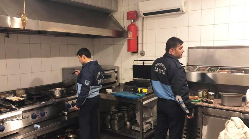 Pursaklar zabıtası yılbaşı denetiminde