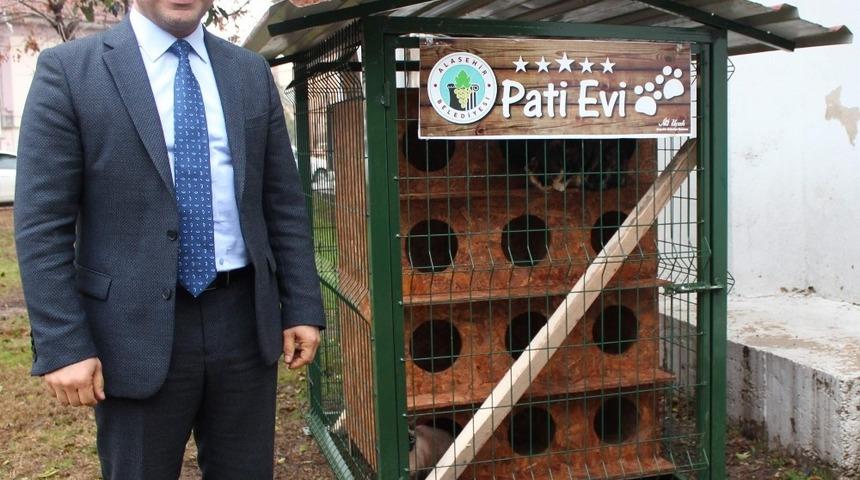 Alaşehir Belediyesinden kedilere "Pati Evi"
