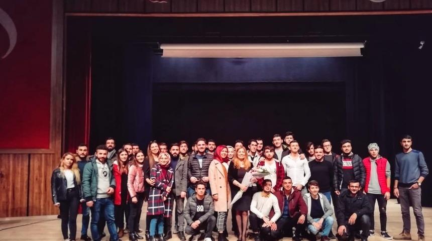 Biga Hamdibey Ticaret Meslek Lisesi &ouml;ğrencilerine kooperatif&ccedil;ilik anlatıldı