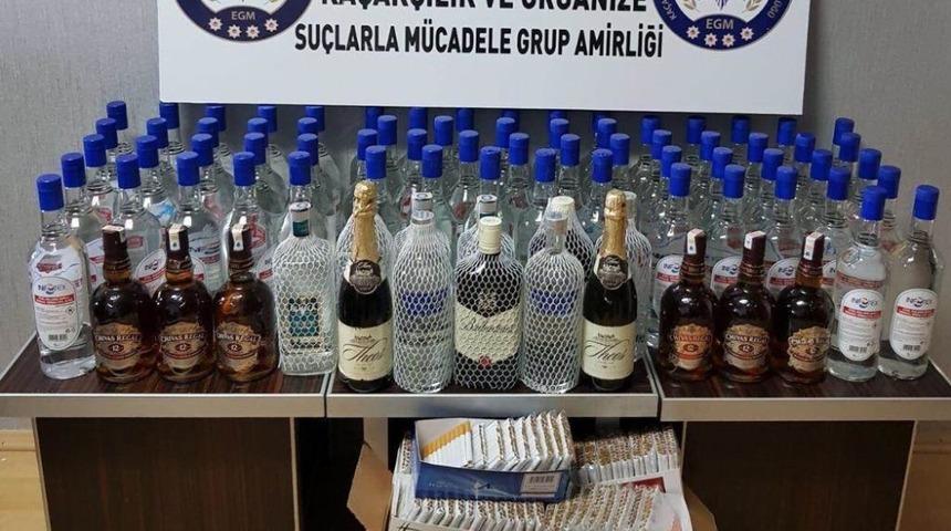 Balıkesir&rsquo;de ka&ccedil;ak i&ccedil;ki operasyonu