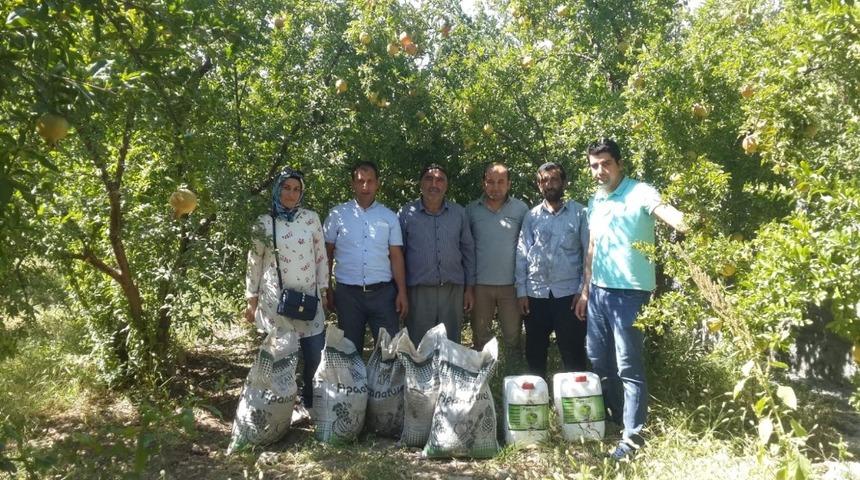 Siirtli &ccedil;ift&ccedil;ilere &uuml;cretsiz dağıtılan g&uuml;brenin verimliliği denetlendi