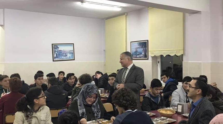 Kaymakam Duru, Fen Lisesi&rsquo;ni ziyaret etti