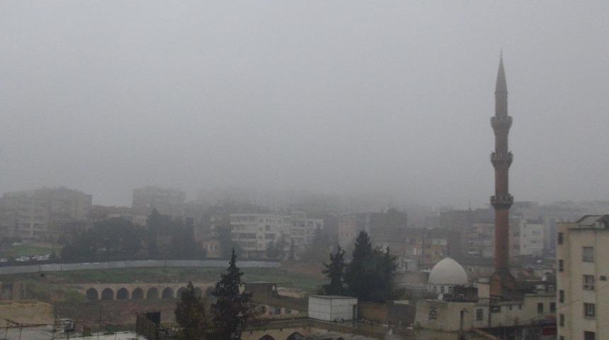 Şanlıurfa&rsquo;da yoğun sis
