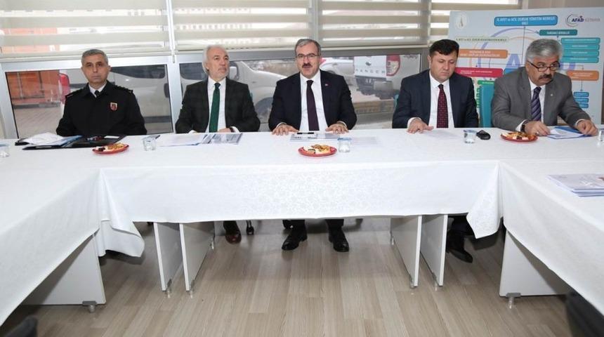 K&uuml;tahya&rsquo;da AFAD kış tedbirleri toplantısı