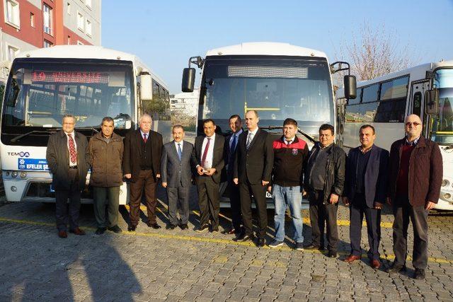 Aydın’da ayın şoförüne ödülünü Ticaret İl Müdürü Yazıcı verdi