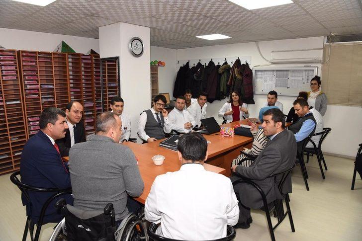 Başkan Asya’dan Uğur Lisesine ziyaret G3