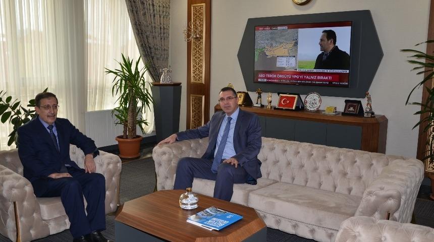 Cumhuriyet Başsavcısı B&ouml;l&uuml;kbaşı&rsquo;ndan Başkan Bulutlar&rsquo;a ziyaret