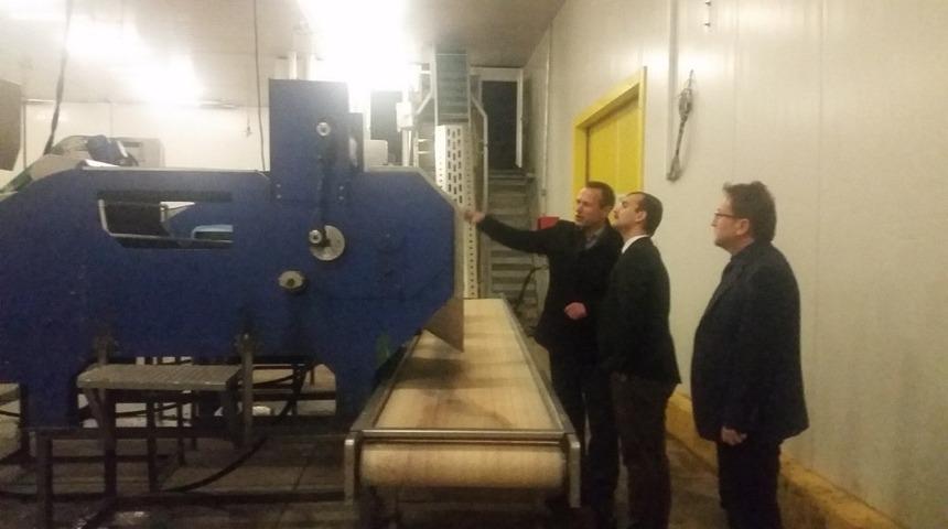 Soğuk Hava Entegre Tesisleri&rsquo;ni inceledi