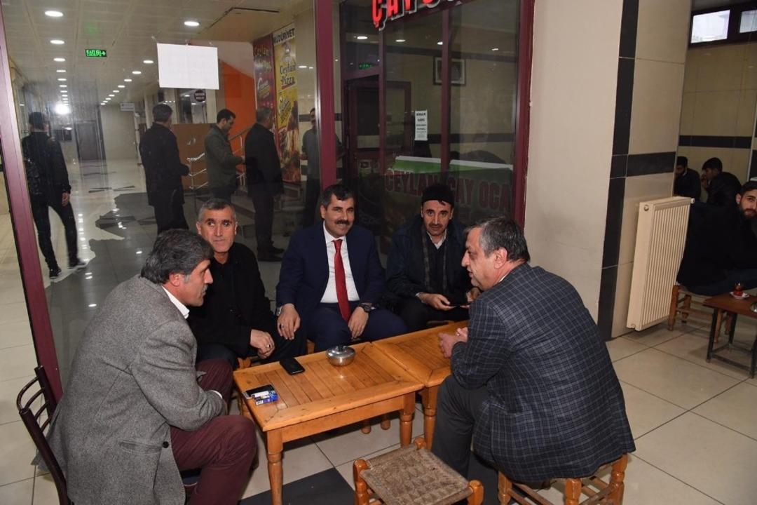 Başkan Asya&rsquo;dan esnaf ziyareti