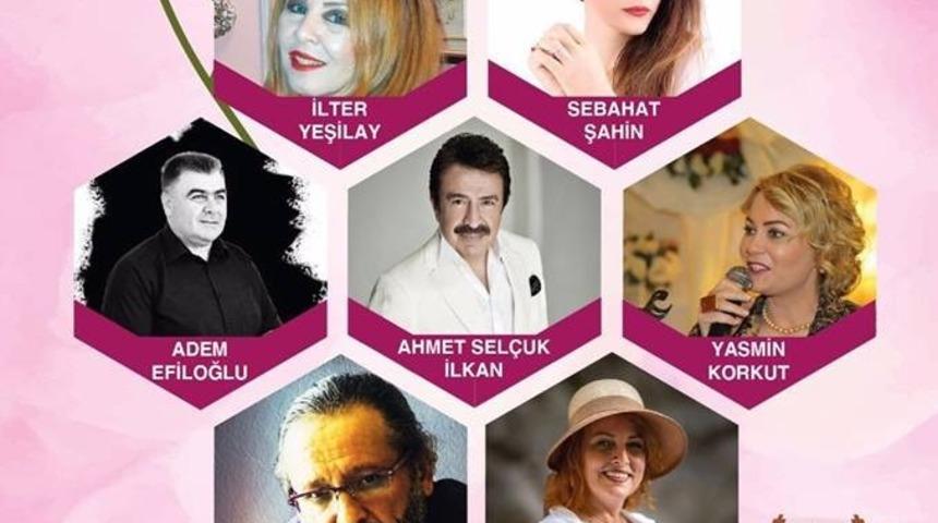 Isparta&rsquo;da G&uuml;l Şiirler Gecesi