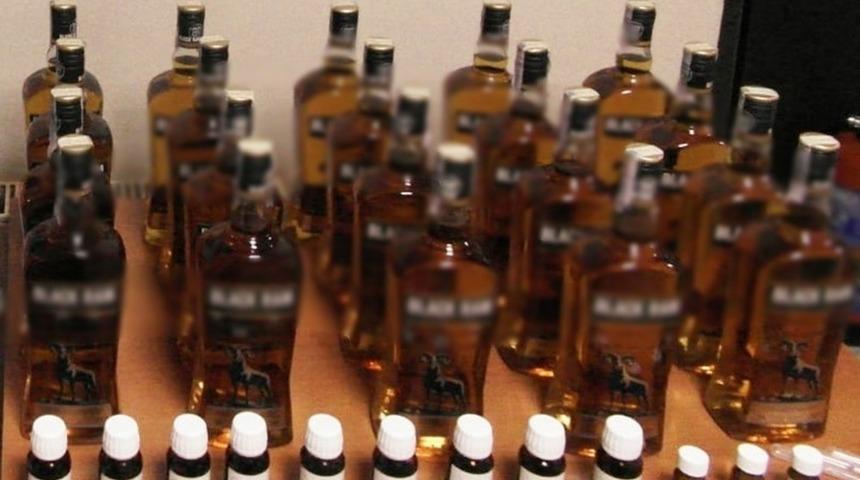 Kütahya’da kaçak içki operasyonu