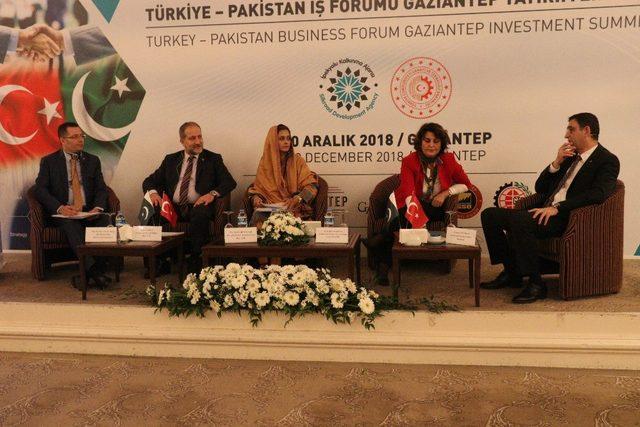 Türkiye Pakistan İş Forumu-Gaziantep Yatırım Zirvesi düzenlendi