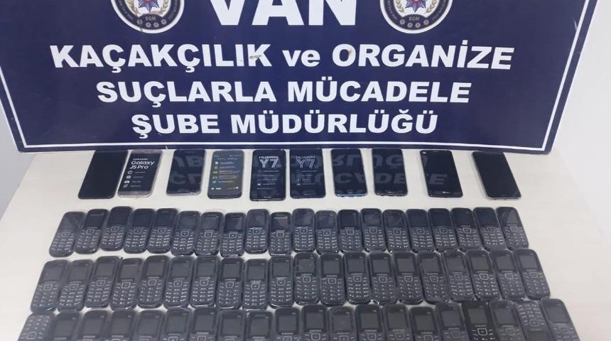 Van&rsquo;da cep telefonu ka&ccedil;ak&ccedil;ılığı