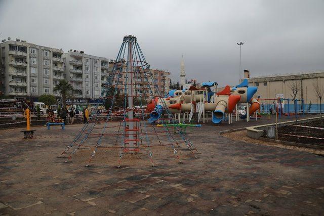 Birecik Şehir Parkı törenle hizmete açıldı