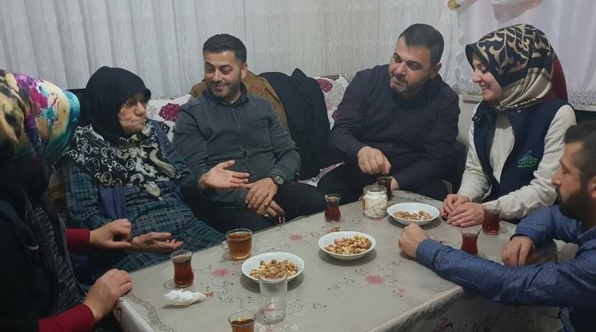 Alo Evlat ekibi ziyaretlerine devam ediyor