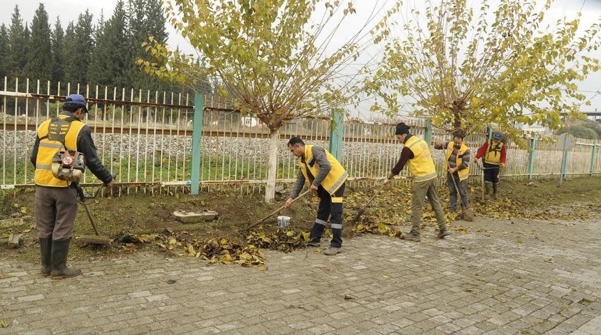 B&uuml;y&uuml;kşehir Umurlu&rsquo;da temizlik &ccedil;alışması yaptı