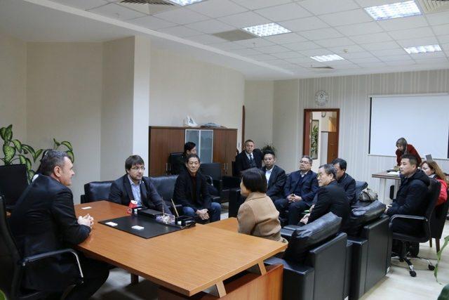 Çin Tongchuan Belediye Başkanı Chang Yaling’dan NEVÜ’ye ziyaret