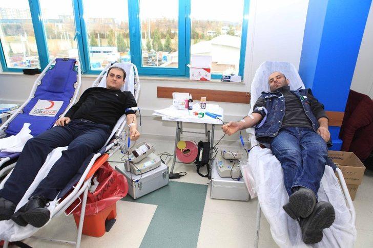 Ulaşım AŞ personelinden Türk Kızılayı’na kan bağışı G2