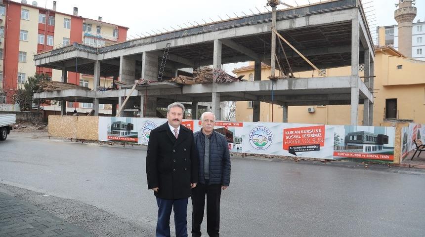 Safiye-Mahmut &Ouml;zustaoğlu Camii yapımı başladı