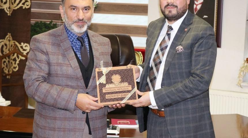 ANESİAD&rsquo;tan Gaziantep Gazeteciler Cemiyetine ziyaret