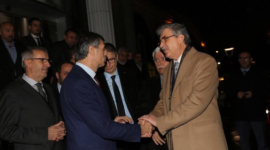 Y&uuml;ce&rsquo;den Başkan Alemdar&rsquo;a ziyaret