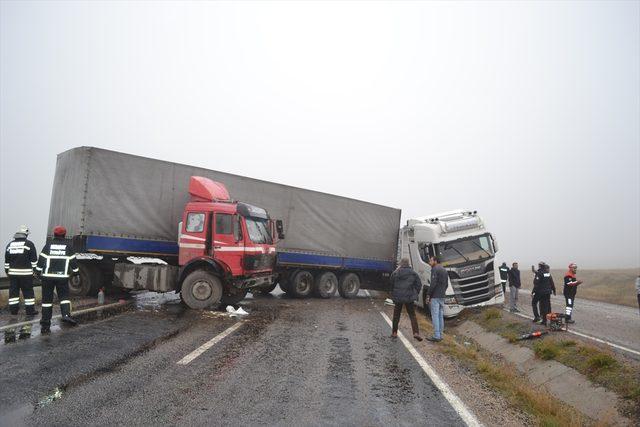 Aksaray'da zincirleme trafik kazası