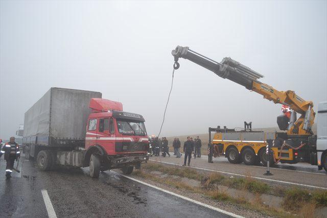 Aksaray'da zincirleme trafik kazası