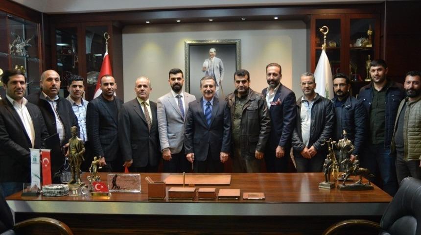 Muşlular Başkan Ata&ccedil;&rsquo;ı ziyaret etti