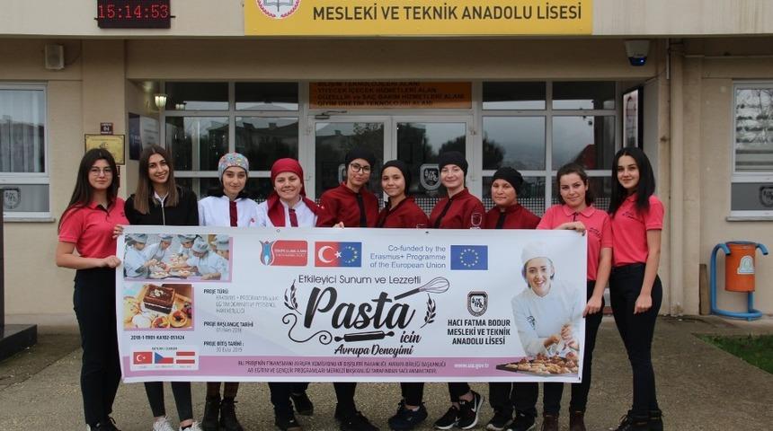 Hacı Fatma Bodur Mesleki ve Teknik Anadolu Lisesi Avrupa yolunda