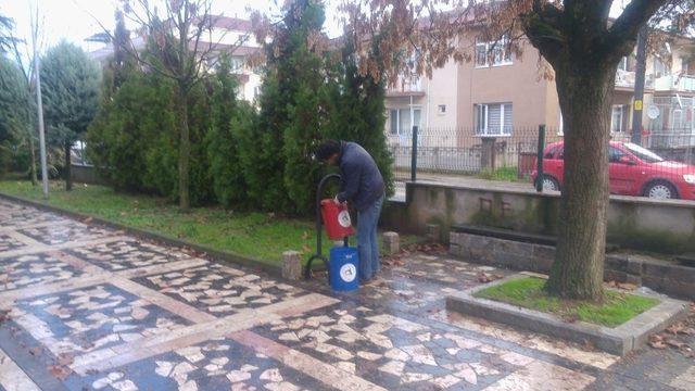 Park ve bahçelerden bakım ve onarım çalışmaları