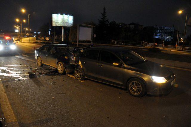 Alkollü ve ehliyetsiz sürücü kazaya neden oldu: 2 yaralı